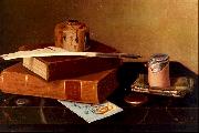 William Michael Harnett Bankers Table Germany oil painting reproduction